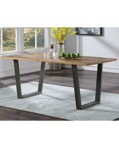 Urban Elegance Wooden Dining Table In Reclaimed Wood