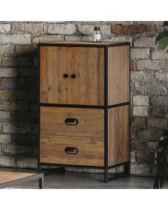 Ooki Wooden Modular Sideboard With 2 Doors And 2 Drawers In Oak
