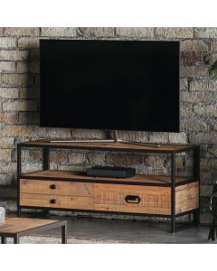 Ooki Wooden TV Stand With 3 Drawers In Oak