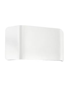 Verona LED Wall Light In Matt White Paint