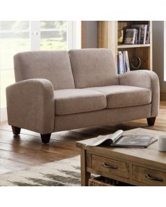Vivo Chenille Fabric 2 Seater Sofa In Mink