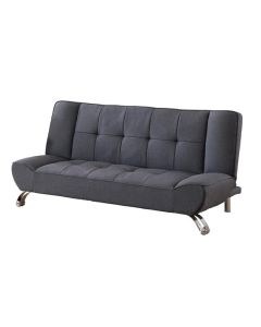 Vogue Fabric Sofa Bed In Grey