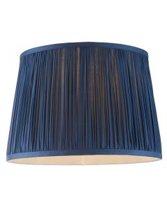 Wentworth Silk Fabric 12 Inch Shade In Midnight Blue