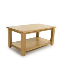 Madrid Wooden Coffee Table In Oak