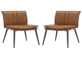 Cosco Intellifit Steel Set Of 3 Bistro Set In Sandy Brown