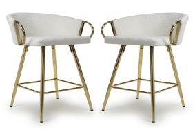 Cosco Intellifit Steel Set Of 3 Bistro Set In Sandy Brown
