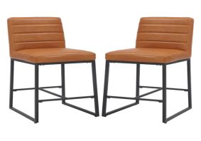 Cosco Intellifit Steel Set Of 3 Bistro Set In Sandy Brown