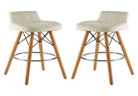 Cosco Intellifit Steel Set Of 3 Bistro Set In Sandy Brown