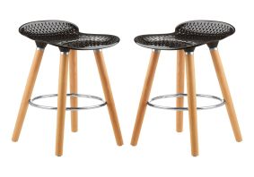 Cosco Intellifit Steel Set Of 3 Bistro Set In Sandy Brown