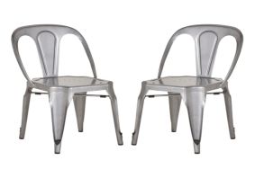 Cosco Intellifit Steel Set Of 3 Bistro Set In Sandy Brown