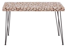 Cosco Intellifit Steel Set Of 3 Bistro Set In Sandy Brown