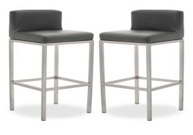 Cosco Intellifit Steel Set Of 3 Bistro Set In Sandy Brown