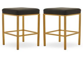 Cosco Intellifit Steel Set Of 3 Bistro Set In Sandy Brown