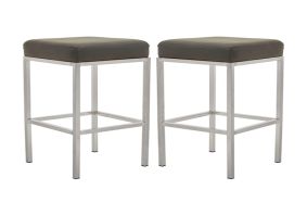 Cosco Intellifit Steel Set Of 3 Bistro Set In Sandy Brown