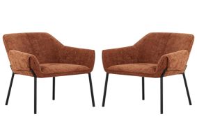 Cosco Intellifit Steel Set Of 3 Bistro Set In Sandy Brown