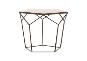 Cosco Intellifit Steel Set Of 3 Bistro Set In Sandy Brown