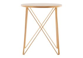 Cosco Intellifit Steel Set Of 3 Bistro Set In Sandy Brown