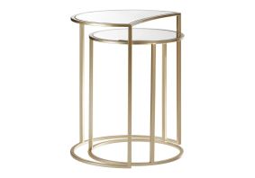 Cosco Intellifit Steel Set Of 3 Bistro Set In Sandy Brown