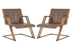 Cosco Intellifit Steel Set Of 3 Bistro Set In Sandy Brown