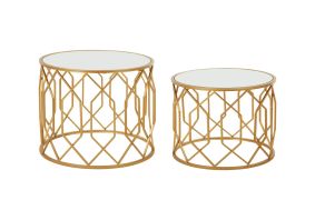Cosco Intellifit Steel Set Of 3 Bistro Set In Sandy Brown