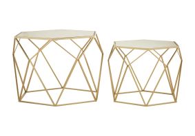 Cosco Intellifit Steel Set Of 3 Bistro Set In Sandy Brown