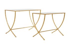 Cosco Intellifit Steel Set Of 3 Bistro Set In Sandy Brown