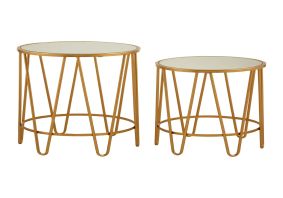 Cosco Intellifit Steel Set Of 3 Bistro Set In Sandy Brown
