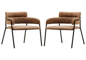 Cosco Intellifit Steel Set Of 3 Bistro Set In Sandy Brown