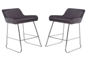 Cosco Intellifit Steel Set Of 3 Bistro Set In Sandy Brown