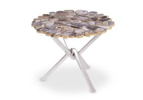 Cosco Intellifit Steel Set Of 3 Bistro Set In Sandy Brown