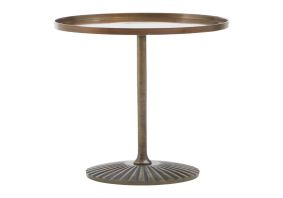 Cosco Intellifit Steel Set Of 3 Bistro Set In Sandy Brown