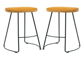 Cosco Intellifit Steel Set Of 3 Bistro Set In Sandy Brown