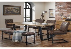 Cosco Intellifit Steel Set Of 3 Bistro Set In Sandy Brown