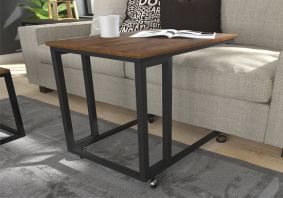 Cosco Intellifit Steel Set Of 3 Bistro Set In Sandy Brown