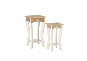 Cosco Intellifit Steel Set Of 3 Bistro Set In Sandy Brown
