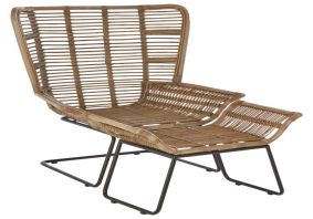 Cosco Intellifit Steel Set Of 3 Bistro Set In Sandy Brown