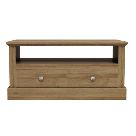 Devon Wooden Coffee Table In Oak