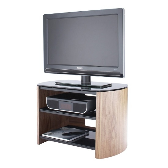 Finewoods Small Wooden Tv Stand In Light Oak