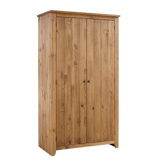 Havana Wooden Wardrobe In Pine With 2 Doors