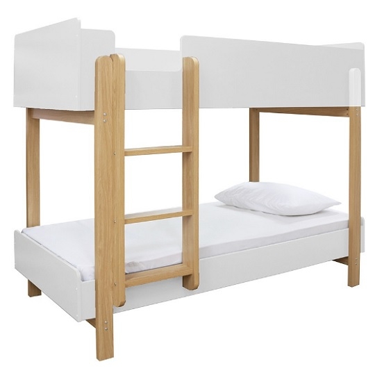 Hero Wooden Bunk Bed In White