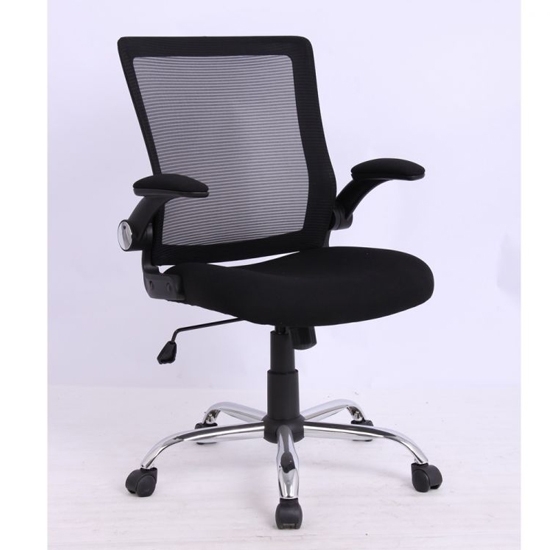 Imola Mesh Fabric Home And Office Chair In Black
