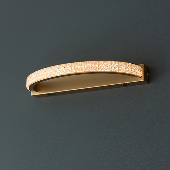 Lorenzo Wall Light In Satin Gold