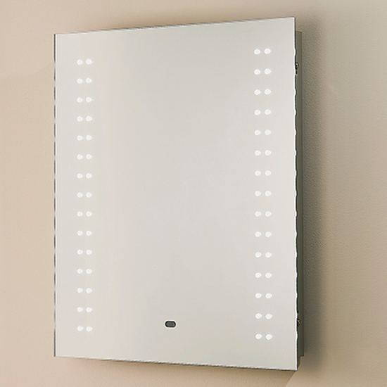 Pearl Shaver Bathroom Mirror With Led Lighting