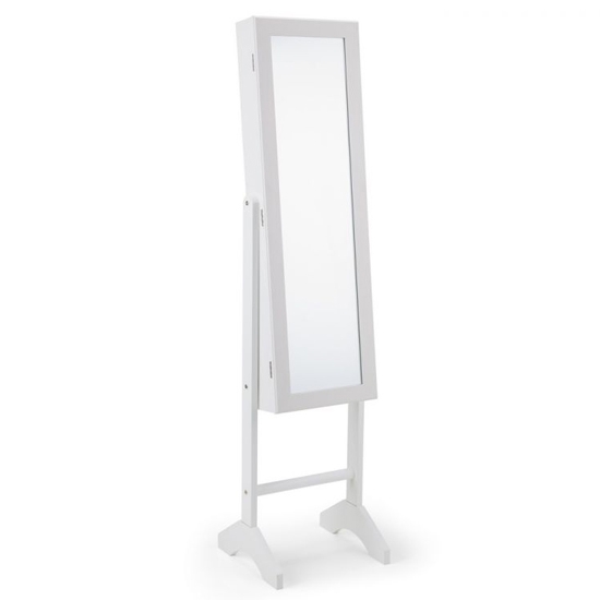 Prima Jewellery Dressing Mirror In White