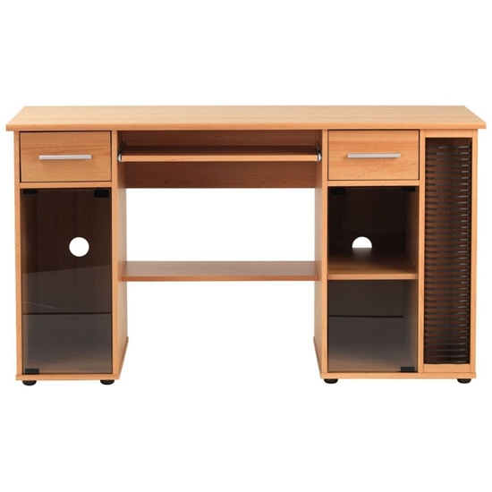 San Jose Wooden Computer Desk In Beech Effect