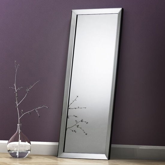 Soprano Clear Glass Lean To Dress Mirror