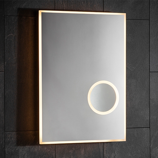 Tec2 Led Shaver Bathroom Mirror With Colour Changing Technology