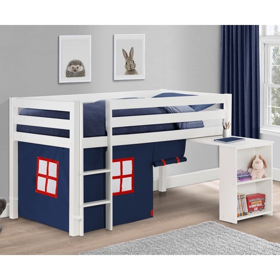 Wendy Wooden Sleeper Childrens Bed In White