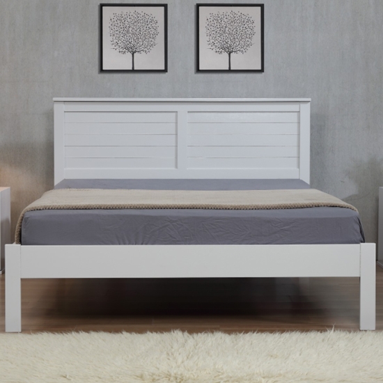 Wilmot Wooden Single Bed In Grey